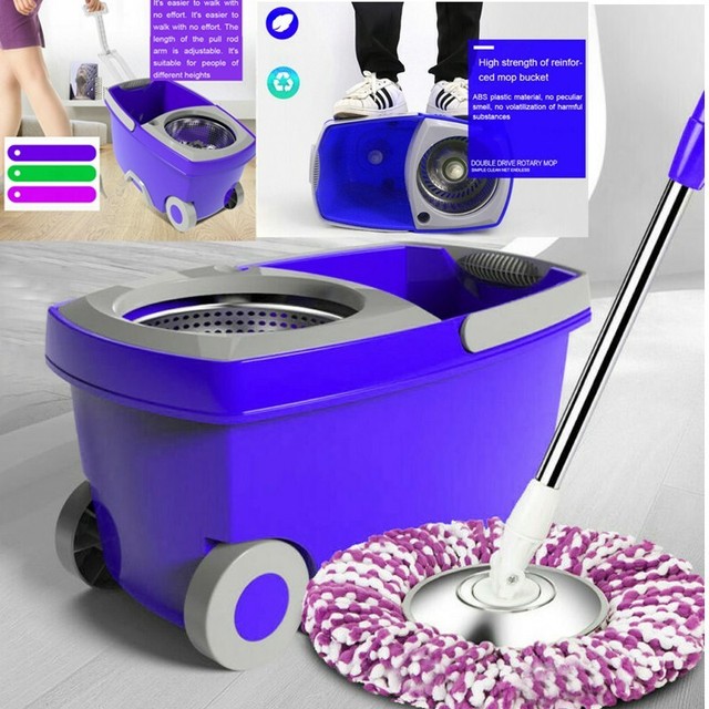 O Cedar Easywring Microfiber Spin Mop Bucket Floor Cleaning System