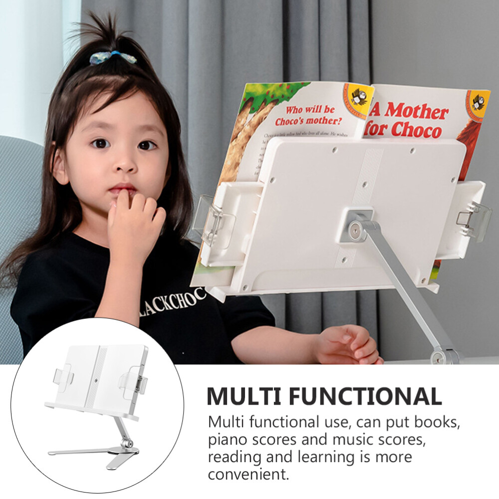 Tablet Stand for Desk Document Holder Children's Reading Rack Metal eBay