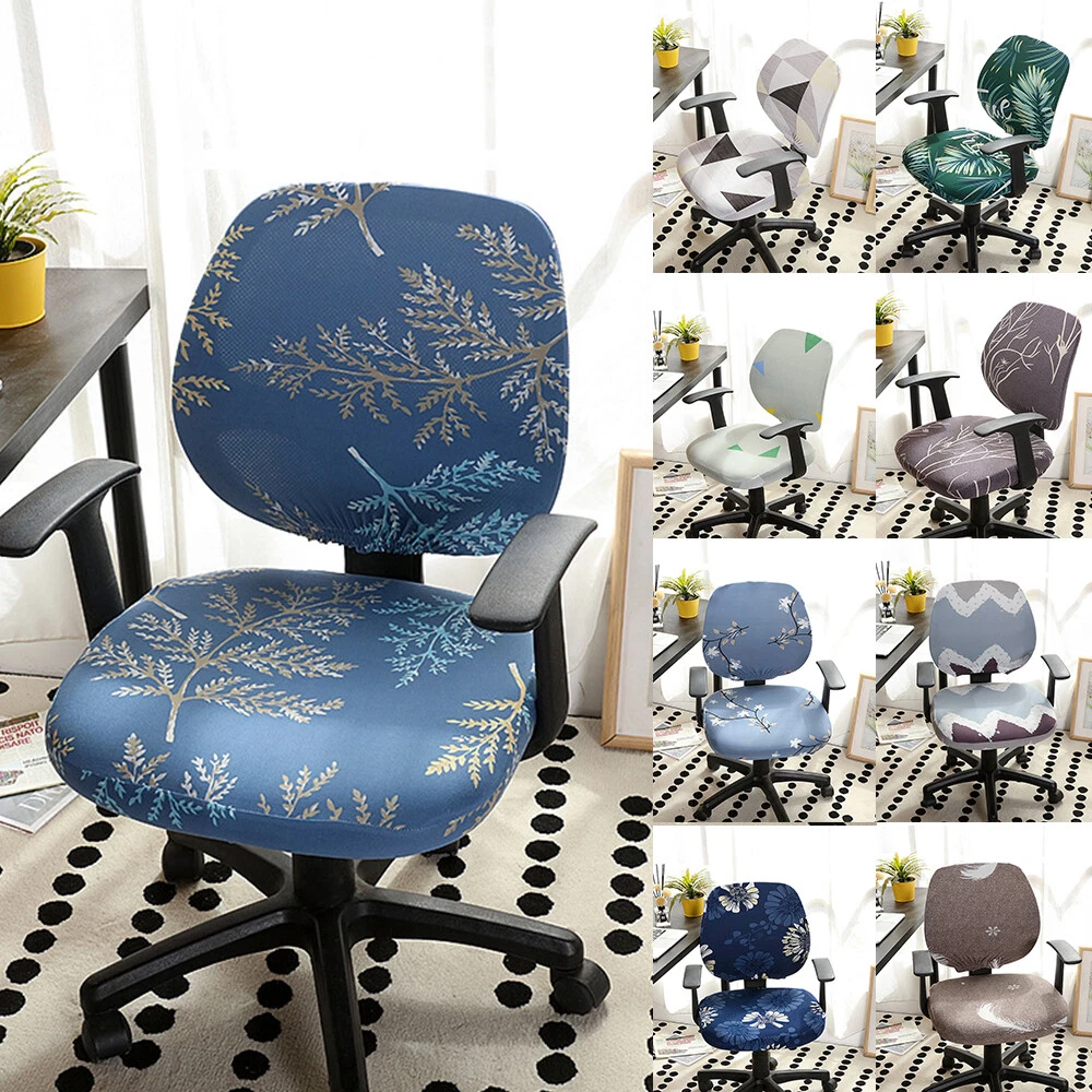 Split Office Chair Covers Elastic Stretch Computer Universal Chair