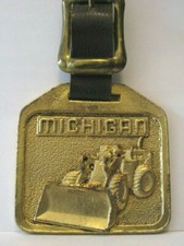 Reloj Bolsillo Tractor Cargador de Ruedas Frontal Michigan Llavero ANDERSON EQUIPMENT PA