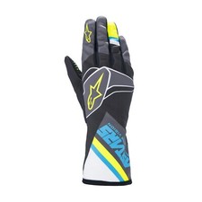 Alpinestars Italy TECH-1 K RACE V2 GRAPH Karting Gloves Grey-Blue L 