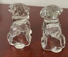 Hollow Clear Glass Dog Figurine Set of 2 — photo 3