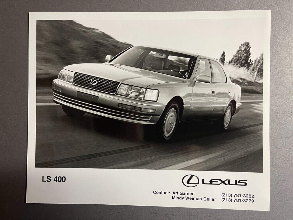1990 Lexus LS 400 Sedan Press Photo (LF) - RARE!! Awesome L@@K | eBay