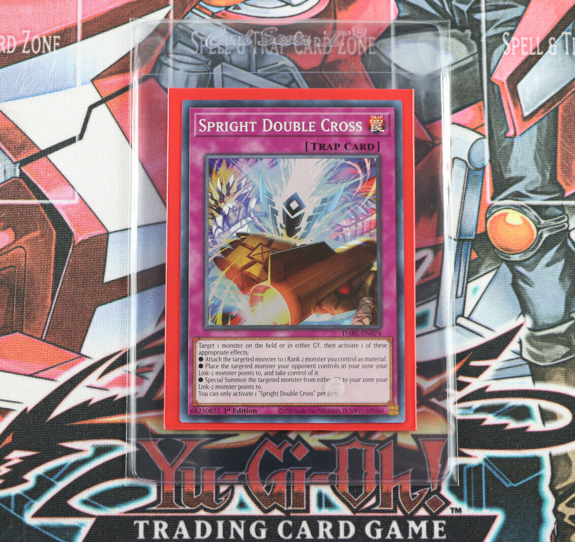 Yugioh Trap Card Spright Double Cross DABL-EN074 1st Super Rare | eBay