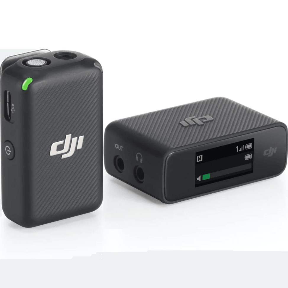 NEW DJI MIC Wireless Microphone Transmitter Receiver (1 TX +