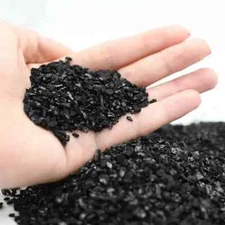 Coconut shell charcoal & Pure Organic Activated Carbon Chips Natural Ceylon