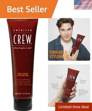 Moisturizing Hair Gel for Men - 3.3 Fl Oz, All Hair Types, High Shine Finish
