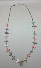 Zuni Native American Necklace Single Strand 21 Animal Fetish Necklace — photo 1