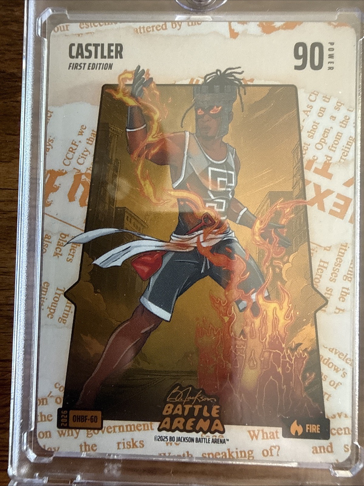 Bo Jackson Battle Arena-Griffey: Castler -Stephon Castle Fire Headline Ohbh-60