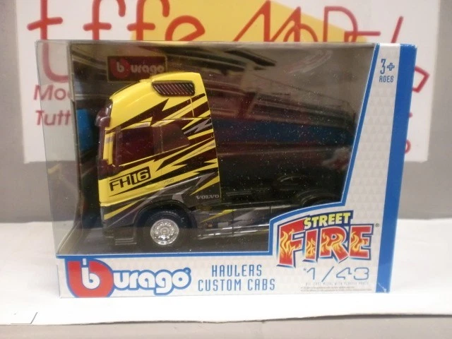 BURAGO  1/43 - CAMION VOLVO FH16 750 GIALLO - Immagine 2 di 2
