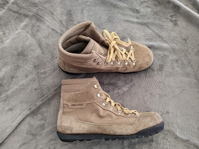 Vintage 1980er KSB 3 S Asolo Sport x Karrimor Wanderschuhe Klets Sohle Italy UK 10