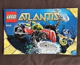 LEGO Atlantis Seabed Scavenger 8059 - Used Complete 2010