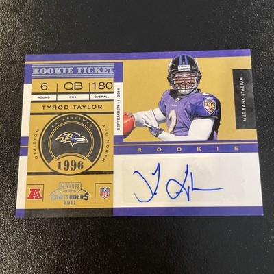 2011 Playoff Contenders Tyrod Taylor Rookie Ticket #184 (RC)