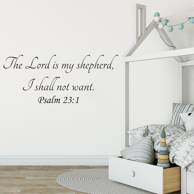 DIY Wall Decor Kreative Wandaufkleber Kind Home Wandtattoo Spirituell Bibelvers