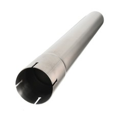 3 Od Titanium Exhaust Straight Pipe With Clamp 22.8 Length Universal Fit 3 Od Titanium Exhaust Straight Pipe With Clamp 22.8 Length Universal Fit