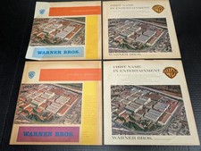 Lot of 4 Vintage Warner Bros. 12" Company Inner Sleeves for 33 RPM Records Jazz