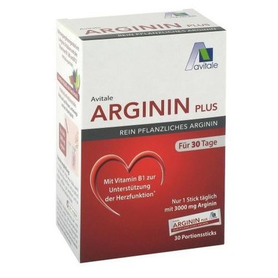 ARGININ PLUS Vitamin B1+B6+B12+Folsäure Sticks 30X5.9 g