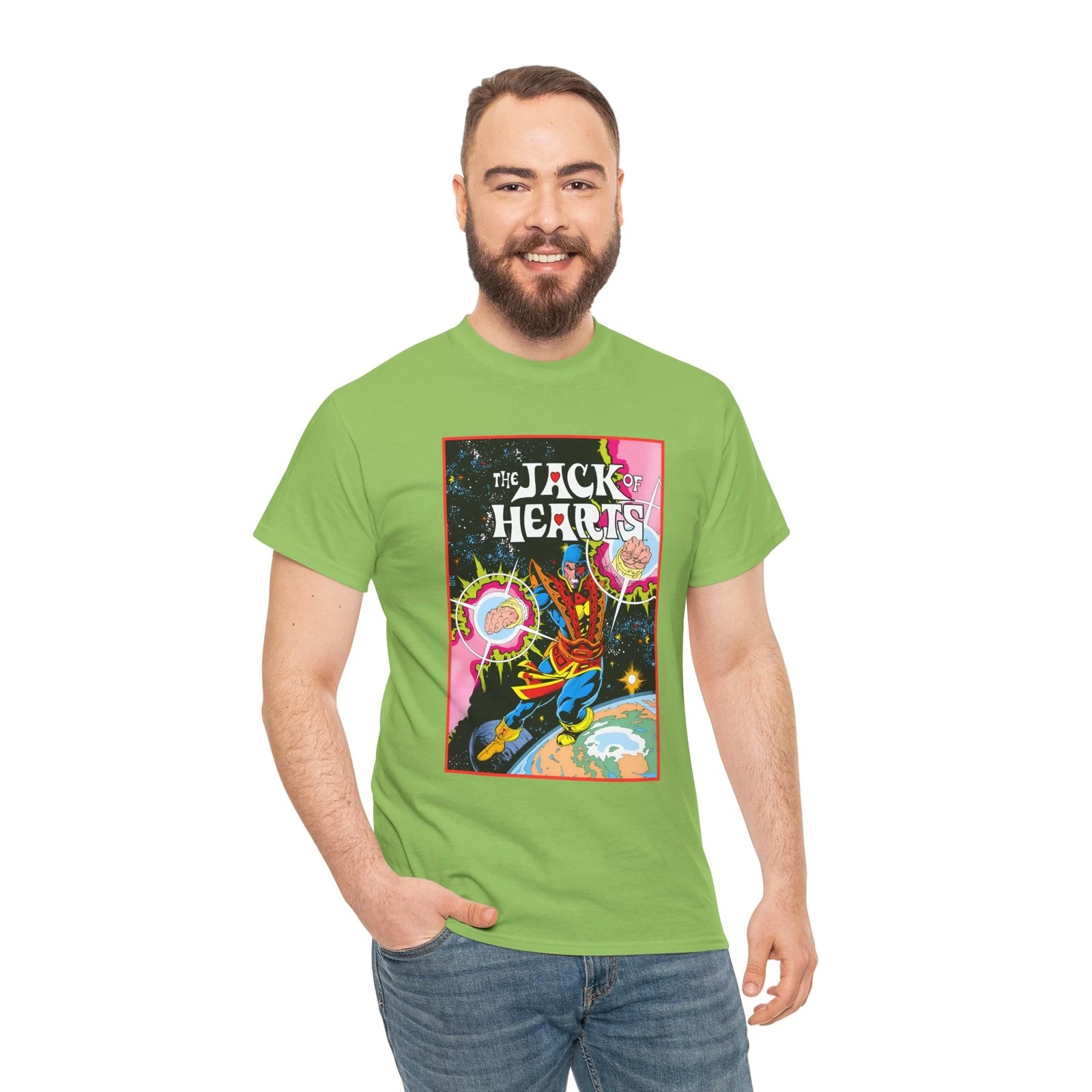 Jack of Hearts T-Shirt - Marvel Comics - Avengers - She-Hulk Beau - Zero Fluid