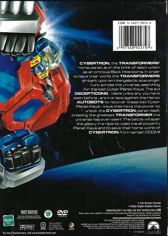 Transformers: Cybertron - The Ultimate Collection (DVD, 2008, 7-Disc Set) - Image 2 of 2