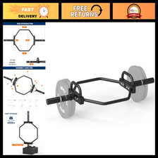 Hex Trap Bar 2-Inch Olympic Weightlifting Barbell - 48.6" Deadlift Bar for Squat