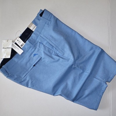 Tommy Bahama Shorts On Par Palace Blue Solid Performance New Waist 38 38x10