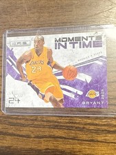 2009-10 Panini Rookies & Stars Kobe Bryant Insert Moments in Time #15