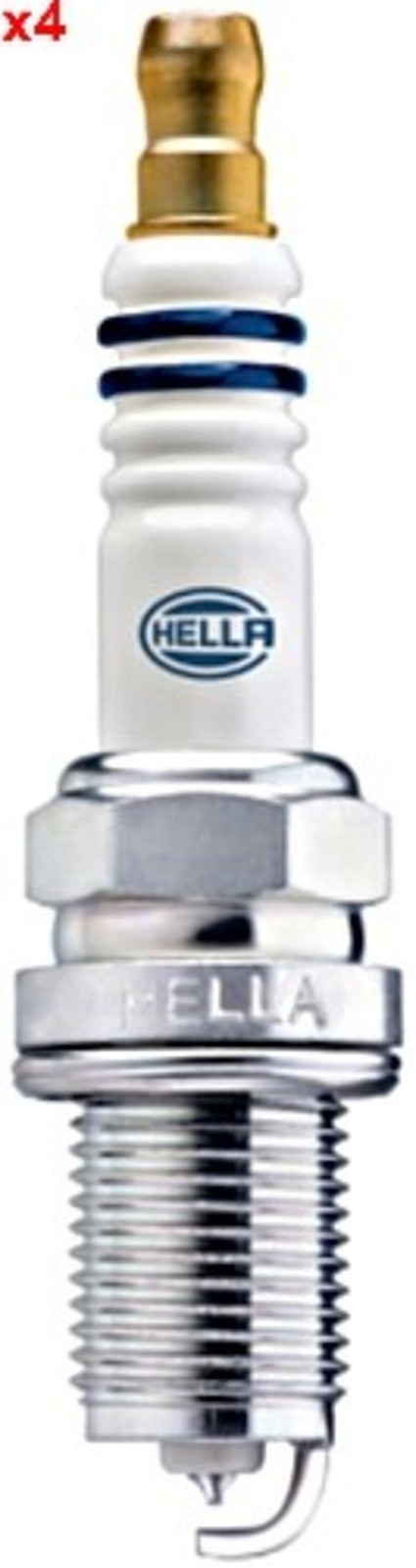 HELLA 4x Spark Plug NDIXU24