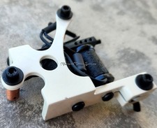 Ivory Lightweight Liner Tattoo Machine All Black Coil Copper Posts 150cps Hard H