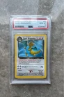 2000 P TEAM ROCKET #22/82 DARK DRAGONITE NON HOLO PSA 10 GEM MINT