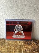 2025 Topps Stadium Club Evan Longoria #110 Red Foil