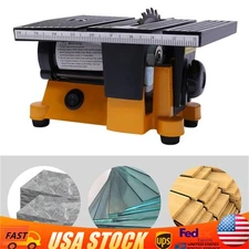 10Inch Mini DIY Table Saw Woodworking Electric Bench Saw Industry 110V  4500rpm