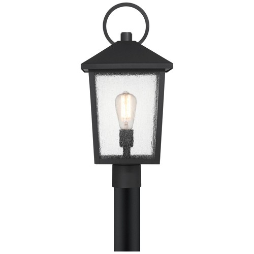 John Timberland Westmont 20 3/4" High Sand Black Outdoor Post Light - Picture 6 of 7