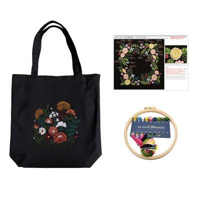 Canvas   Stickset für Anfänger Stickrahmen und Werkzeug