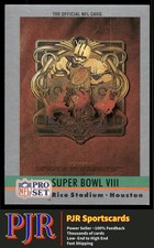 Super Bowl 1990 Pro Set #8 Super Bowl Collectibles