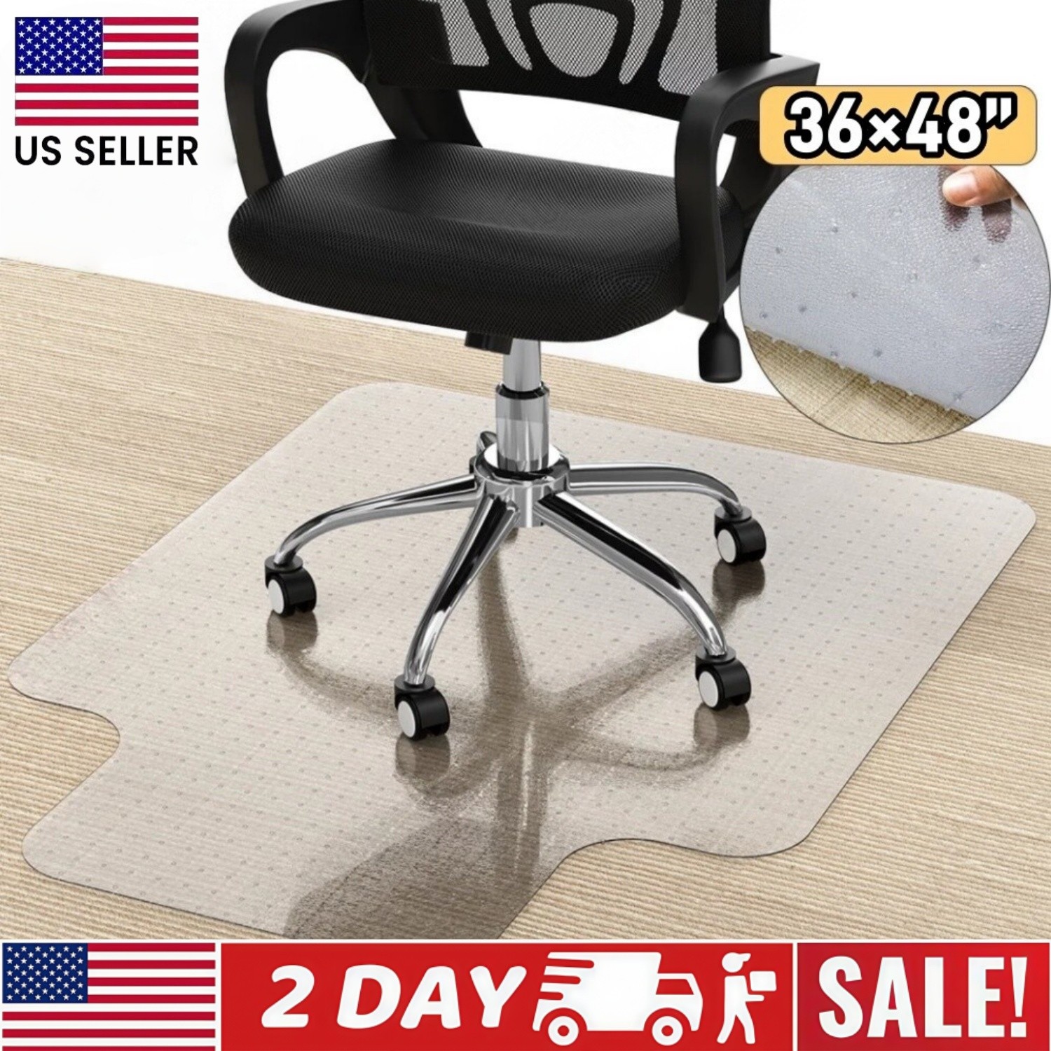 Mat For Carpet, Heavy Duty Desk Chair Home Floor Protection
