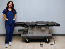 HA90c CTLP Auto Air Drop Elevation Chiropractic Table with Abdominal Breakaway