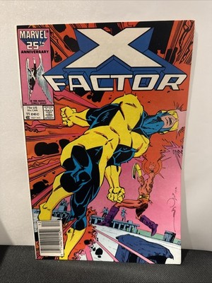 X-Factor #11 1986 marvel Comic Book b&b