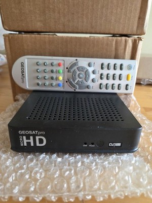 NEW (No Box) Geosat Pro Micro HD Satellite DVR S2 HD TV DVB Only Remote And Rec