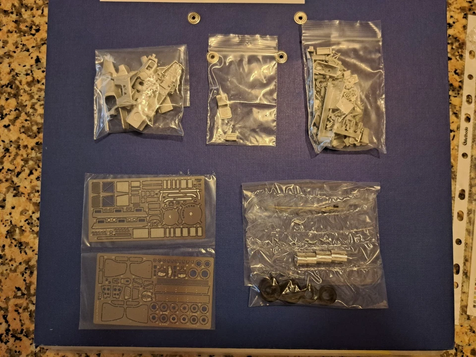 Lotus 79 Ver.A- Model Factory Hiro 1/43 Kit - K351 - Sweden/France GP 1978 - Immagine 2 di 3