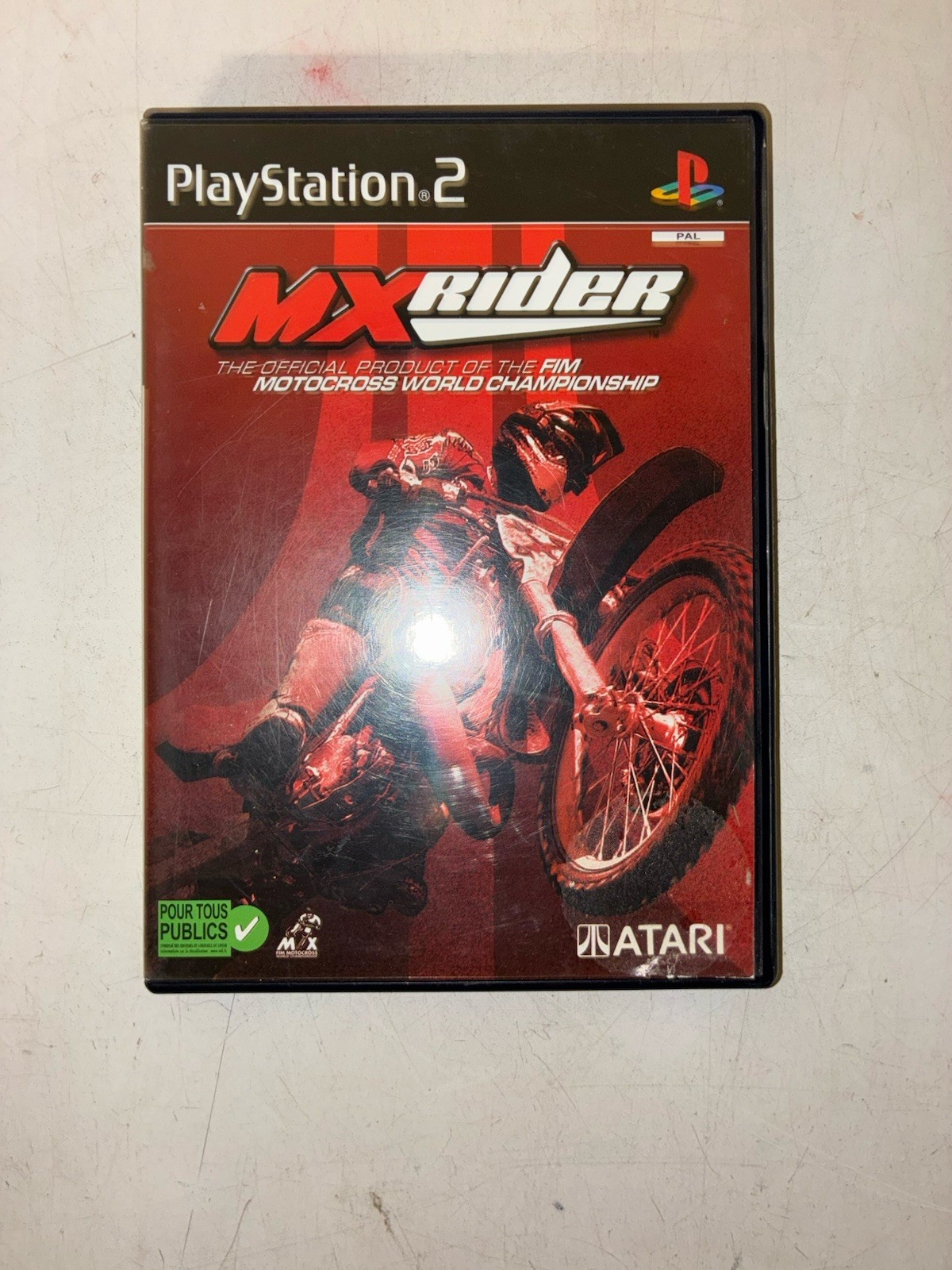 Mxrider Mx Rider Sony Ps2 Playstation 2 Pal Eur - Original Complet