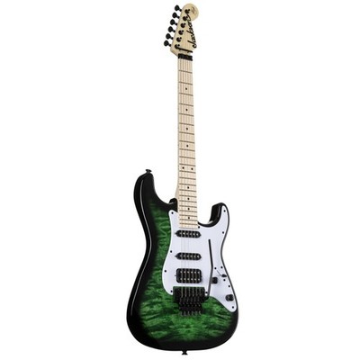 Jackson X Series Signature Adrian Smith SDXQ MN Transparent Green - E-Gitarre