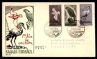 Mayfairstamps Spanish Sahara FDC 1959 Birds Combo Registered First Day Cover aaz
