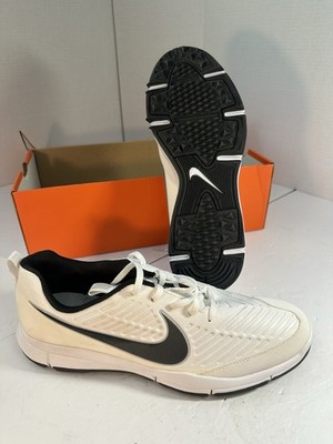 Nike Explorer 2 Mens Size US 12W Spikeless Golf Shoes Cream White Low NEW IN BOX