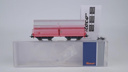 Roco H0 75942 Schwenkdachwagen 066 3 367-5 DB | Condition: Gebraucht