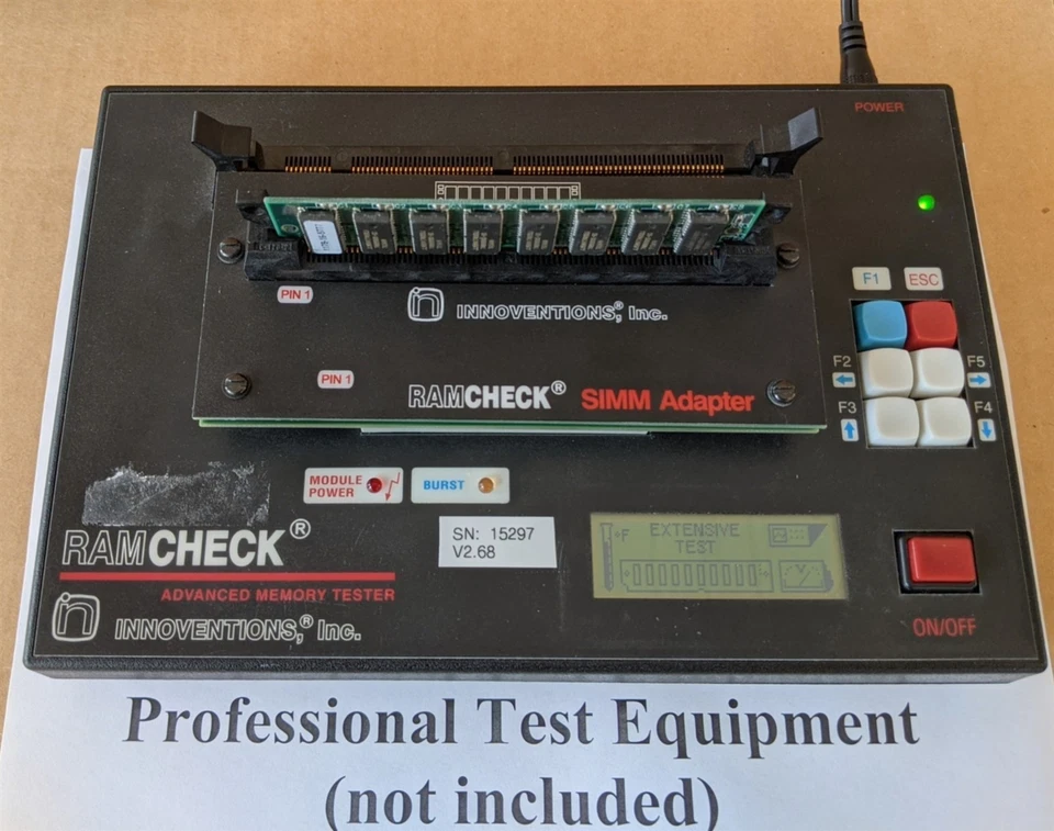 64MB 2x32MB 72-pin Simm EDO APACER 7R.C2240.164 Memory Kit 60ns 8Mx32 5V 72Pin - Image 3 of 3