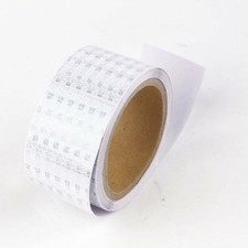 3M White Reflective Safety Warning Conspicuity Tape Film Sticker 2"X10' #tp