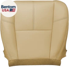 Driver or Passenger Side Bottom Replacement Leather Seat Cover 333 Light Cashmer