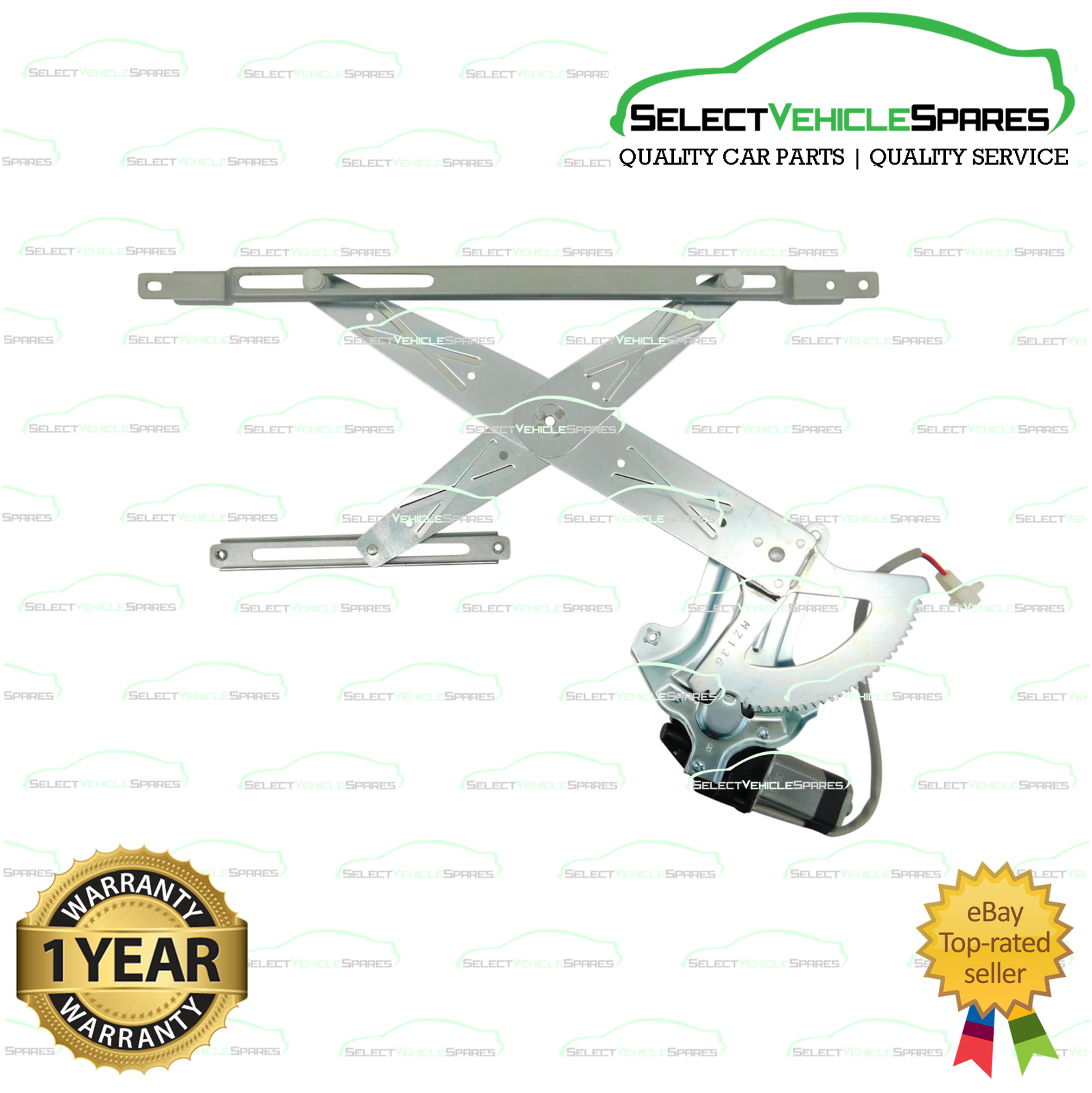 NEW Ford Ranger (MK1) Front Right Window Regulator Mechanism & Motor 1999-2005 - Image 2