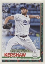 2019 Topps Holiday WalMart Mega Box Metallic Snowflake Clayton Kershaw #HW30 0j6