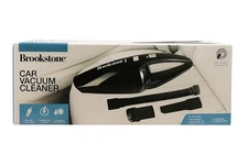 Brookstone Car Vacuum Cleaner 12V Portable Handheld Auto Wet Dry High Power 100W